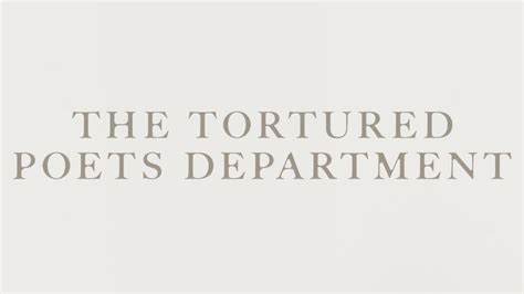 the tortured poets department font canva